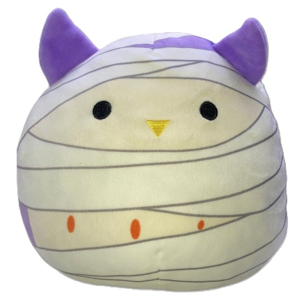 SQUISHMALLOW Holly The Mummy Owl 8 Inch Plush